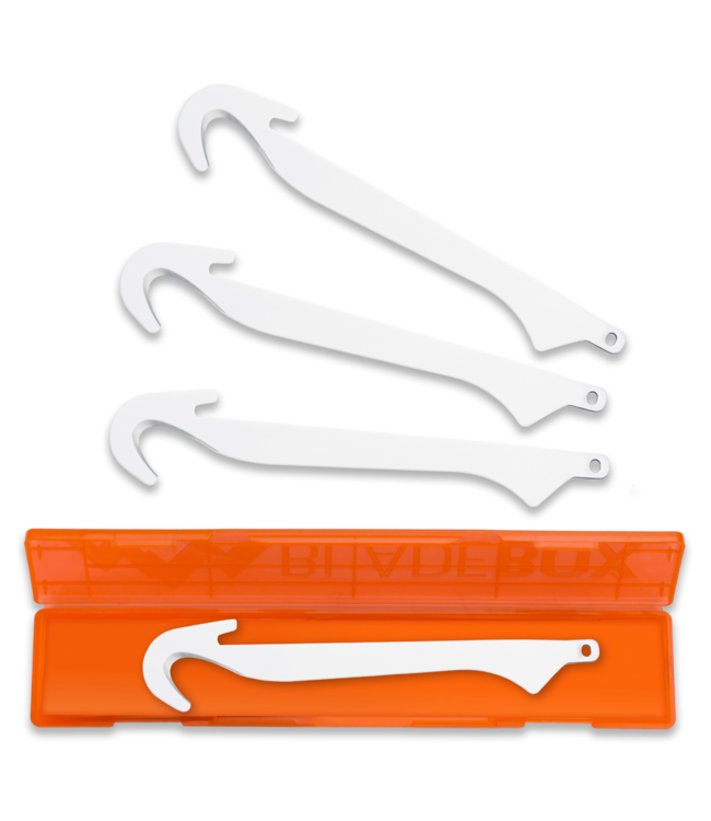 Outdoor Edge Razor-Safe 3.5" Gut-Hook Blade 4 Pack