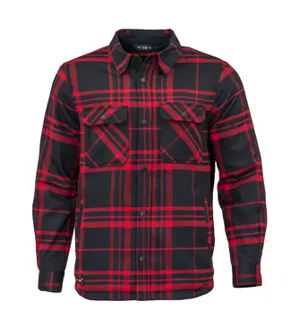 Fieldsheer Fieldsheer Mens Flannel Heated Jacket Red Plaid