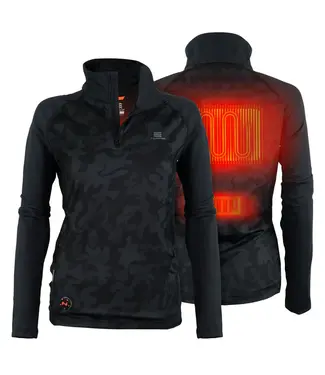 Fieldsheer Proton Baselayer Shirt Womens Black Fieldsheer Proton Baselayer Shirt Womens Black