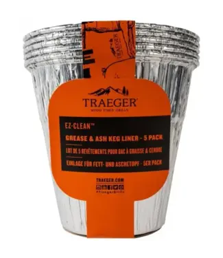 Traeger Traeger Grease & Ash Keg Liner 5 Pack