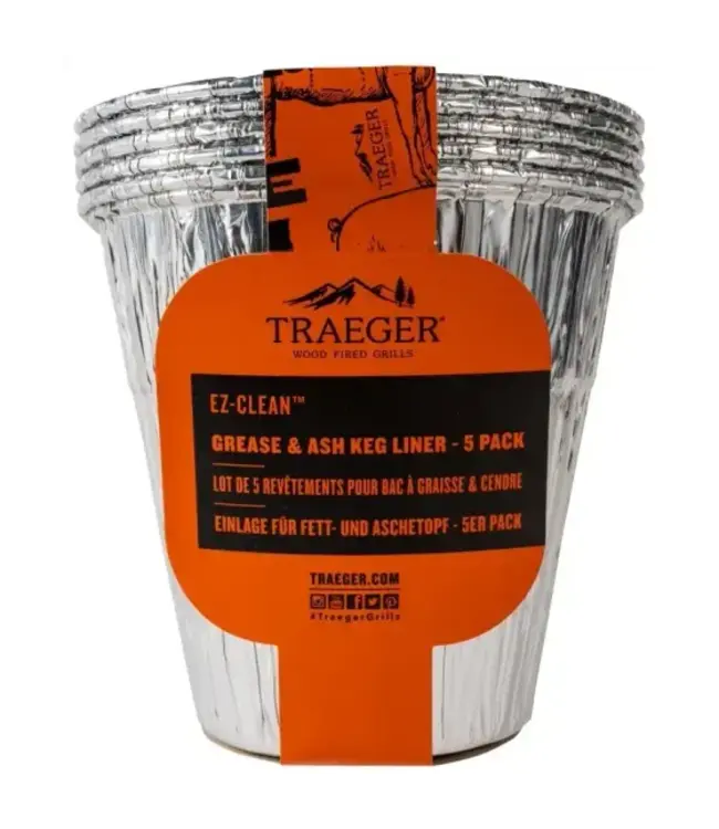 Traeger Traeger Grease & Ash Keg Liner 5 Pack