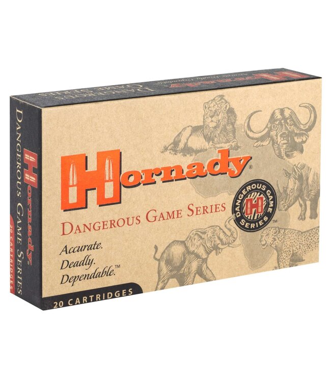 Hornady Dangerous Game Ammunition 375 Ruger 300gr DGX Bonded