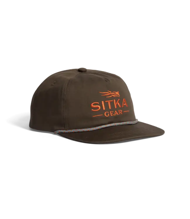 Sitka Sitka Cornerstone Unstructured Snapback Hat Sitka Black