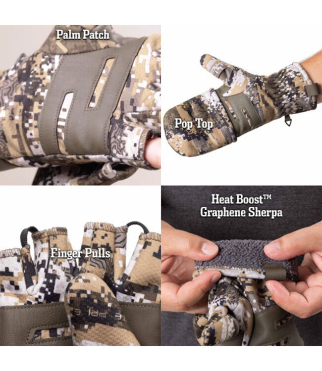 Huntworth Men's Colborne Pop Top Glove Heat Boost