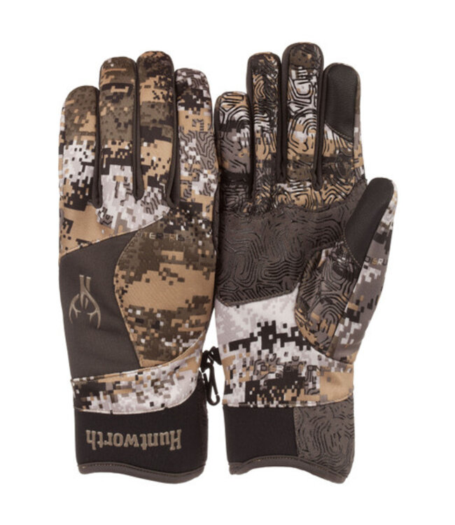 Huntworth Mens Stealth Hunting Glove Disruption Camo