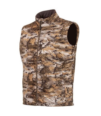 Huntworth Huntworth Mens Elkins Midweight  Soft Shell Hunting Vest Disruption Camo