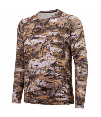 Huntworth Men's Bangor Midweight Hunting Base Layer Shirt Disruption Camo