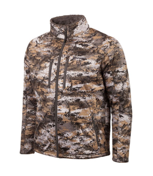 Huntworth Huntworth Mens Houlton Heavyweight Soft Shell Hunting Jacket Disruption Camo