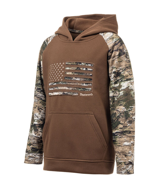 Huntworth Youth Knit Jersey Hoodie Tarnen