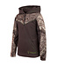 Huntworth Youth 1/4 Zip Hoodie Charcoal Grey/Hiddn Camo
