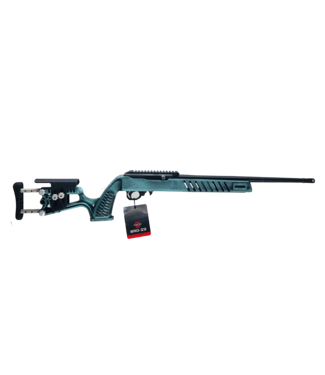 Black Rain Ordnance Bro-Pro-Am  .22 LR 18" - 10Rd Luth-AR MCA-22 Tiffany Blue Battleworn