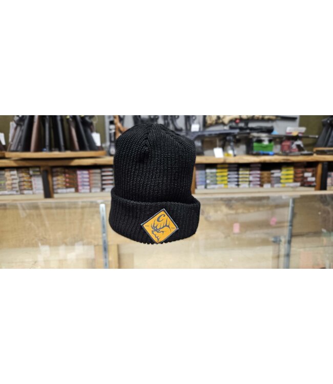 Corlane Branded CORLANE CUSTOM BEANIE ACCENT - BLACK