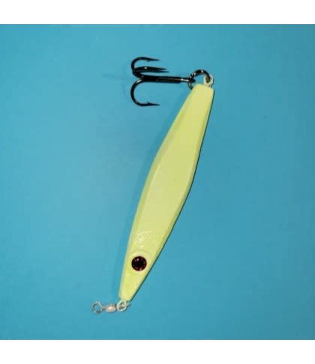 Nates Weights Chartreuse Slayer Jig