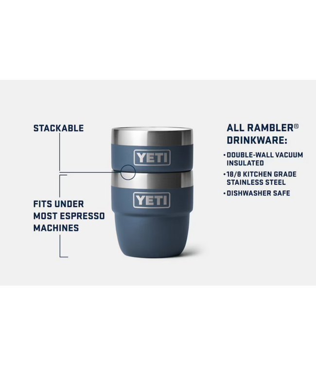 Yeti Rambler 4oz Stackable Cups 2pk