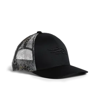 Sitka Sitka Icon Ev II Mid Pro Trucker Hat OSFA- Black