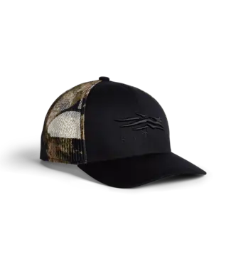 Sitka Icon Subalpine Mid Pro Trucker Hat Sitka Black