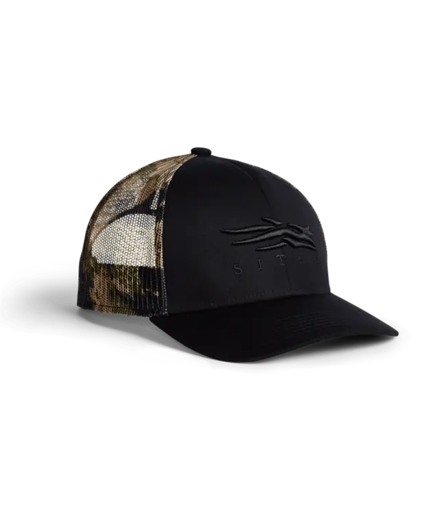 Sitka Sitka Icon Subalpine Mid Pro Trucker Hat Sitka Black