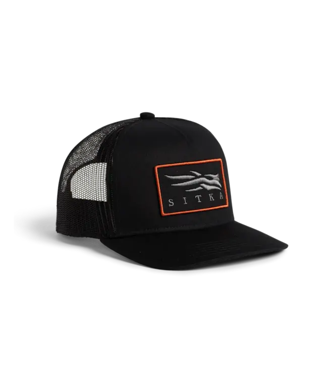 Sitka Sitka Icon Patch Hi Pro Trucker Hat Sitka Black