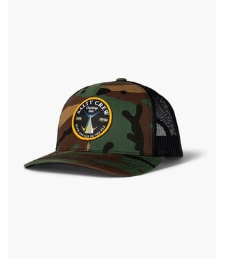 Salty Crew Salty Crew Bottom Dweller Retro Trucker Hat Camo