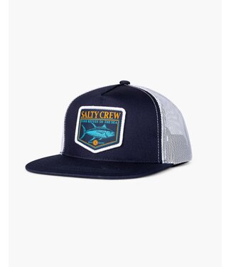 Salty Crew Salty Crew Angler Trucker Hat Navy/White