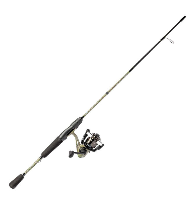 American Hero Camo 6'6  M/F Spinning Combo 2pc