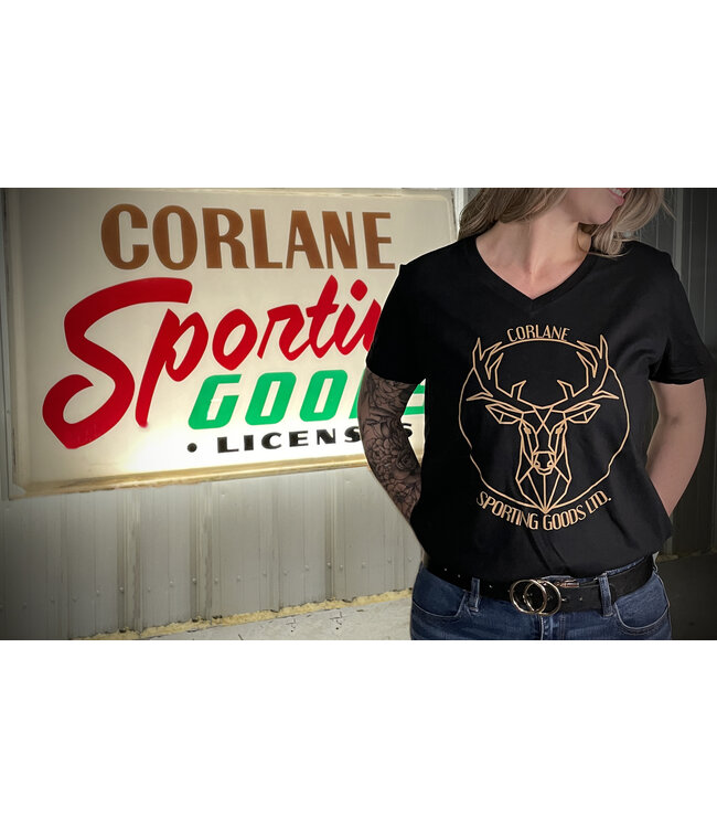 Corlane Branded Corlane 2024 Womens Shirt Black
