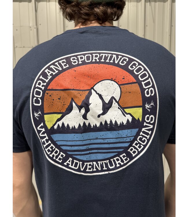 Corlane Branded Corlane 2024 Where Adventure Begins T Shirt