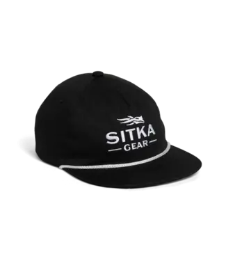 Sitka Sitka Cornerstone Unstructured Snapback Hat Sitka Black