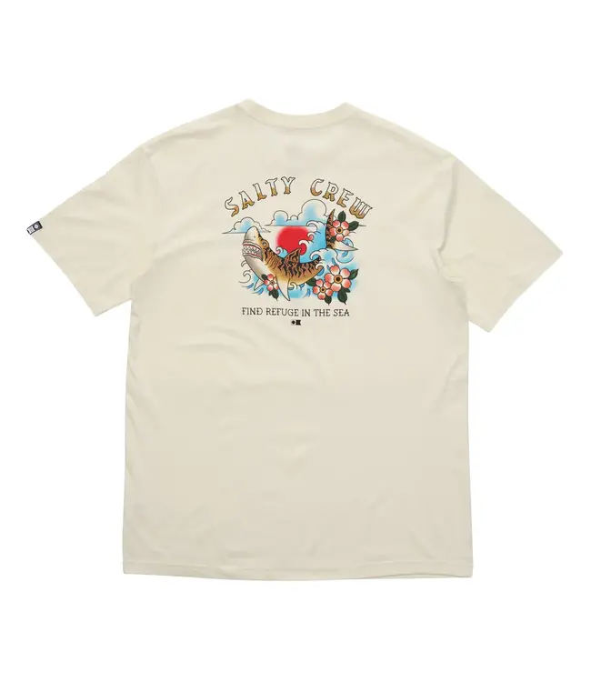 Salty Crew Old School Vintage S/S Tee Off White