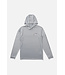 Salty Crew Lurking Hooded Sunshirt Silver