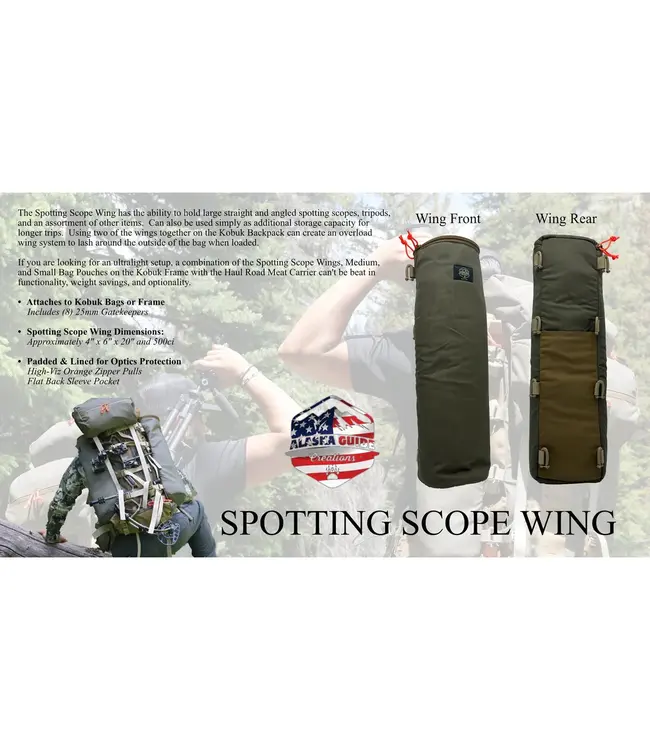 Alaska Guide Creations Spotting Scope Wing