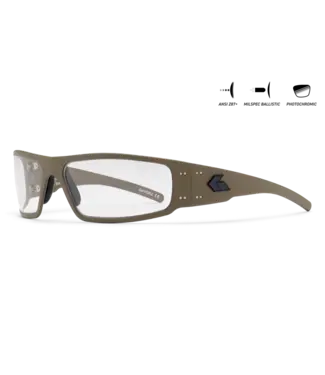 Gatorz Magnum Photochromic w/Anti-Fog LensTan