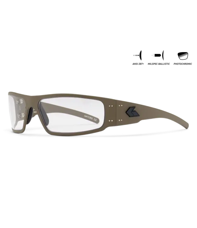 Gatorz Magnum Photochromic w/Anti-Fog LensTan
