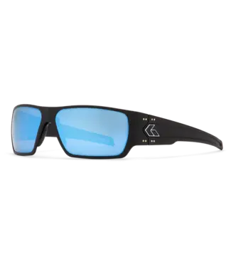 Gatorz Specter Blue Mirror Polar Lens Black