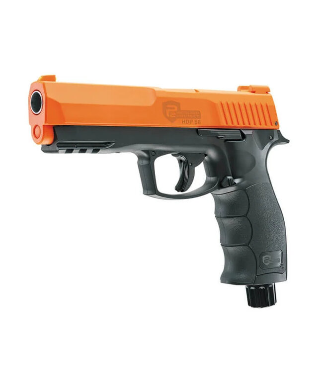 Umarex P2P HDP 50, 50cal Orange Blk (full size / powder) 375fps c02, 6 round