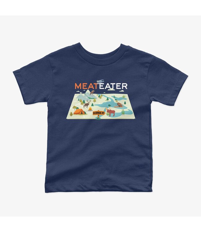 Meateater Kids Map T-Shirt