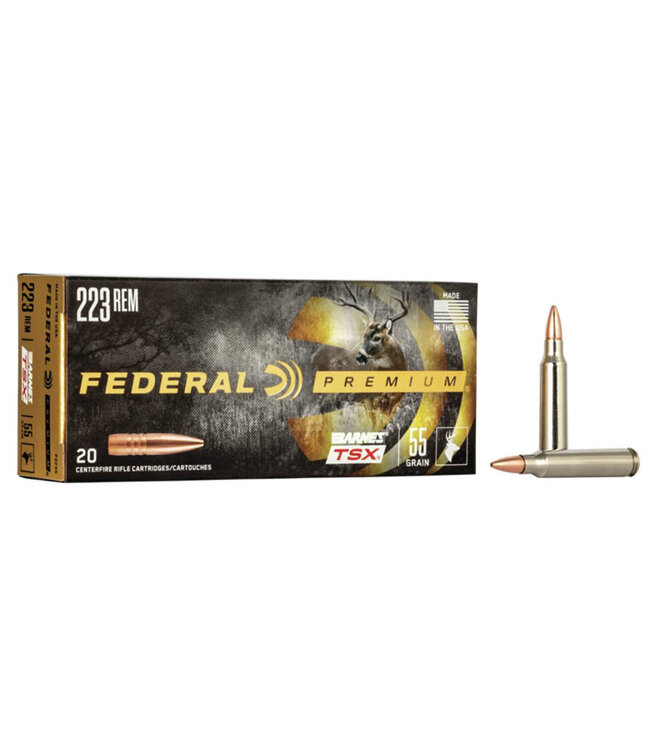 Premium .223 Rem - 55gr TSX