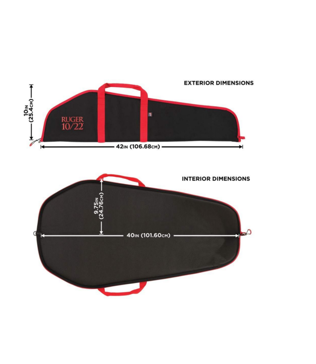Allen Allen Ruger 10/22 Rifle Case