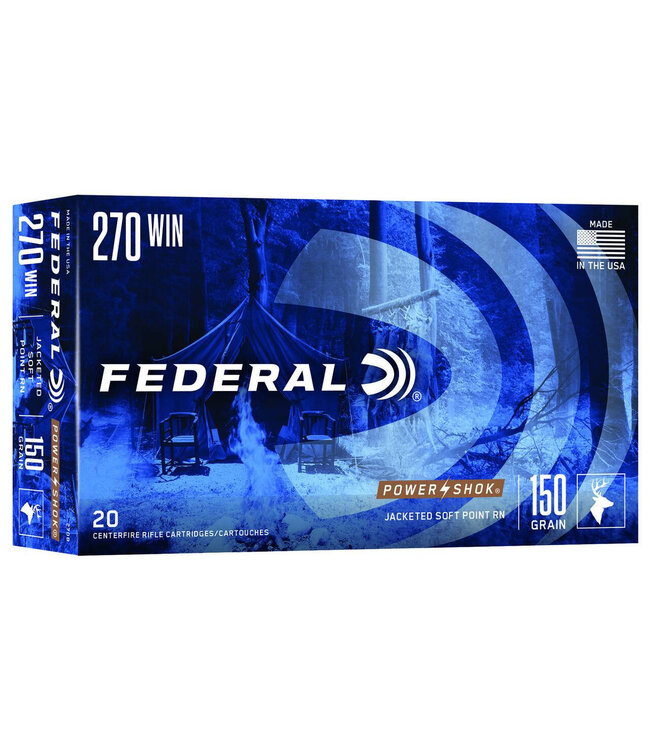 Power-Shok Ammunition .270 Win  150gr RNSP