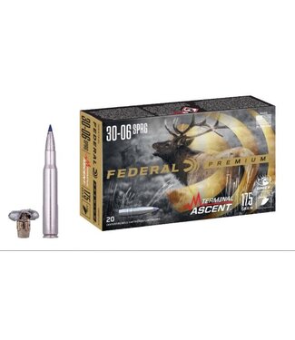 Federal Premium Terminal Ascent Ammunition  30-06 SPRG 175gr BBT