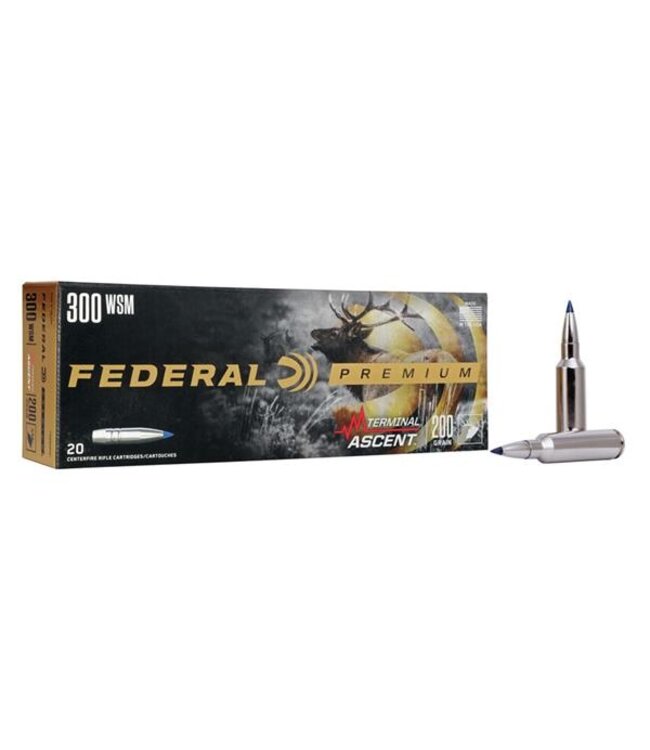 Federal Premium Terminal Ascent Ammunition  300 WSM - 200gr BBT