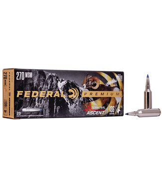 Premium Terminal Ascent Ammunition  270 WSM - 136gr BBT