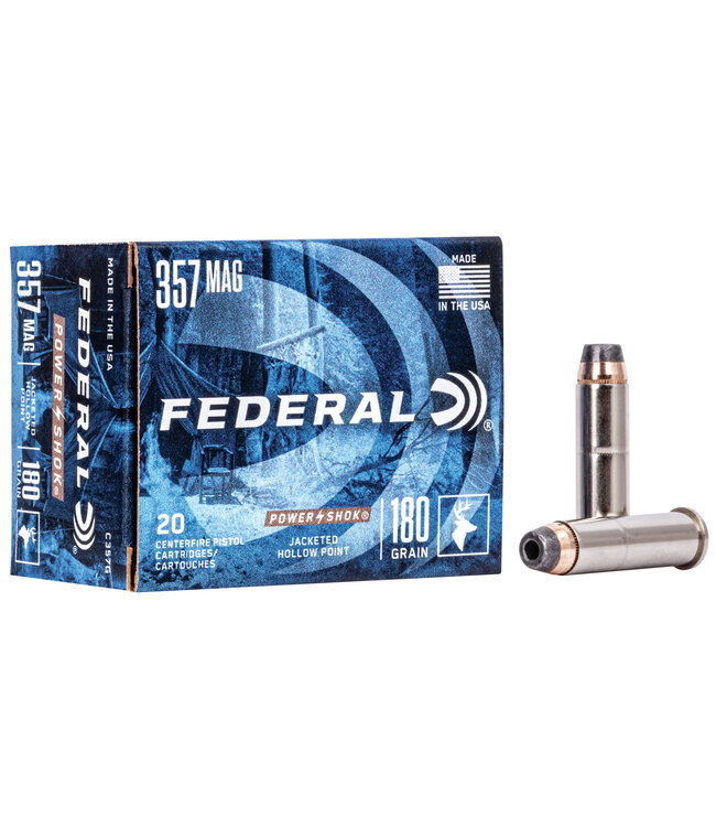 Power-Shok 357 Mag 180gr JHP 20 rounds