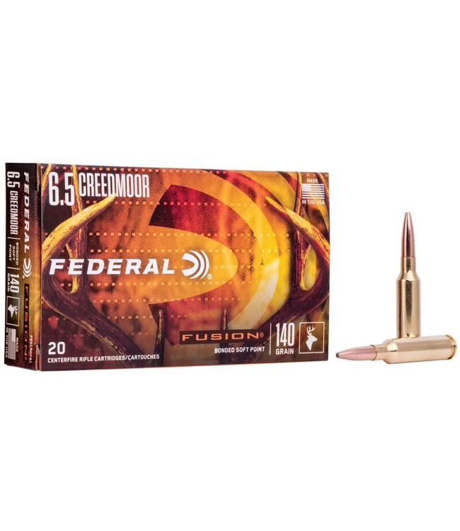 6.5 Creedmoor 140gr Fusion Tipped