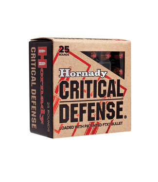 Hornady Critical Defence 380 ACP 90gr FTX