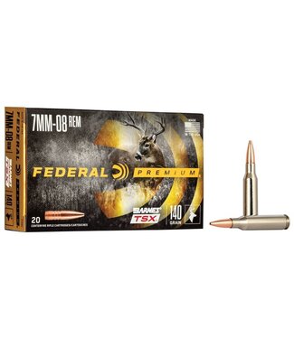 7mm-08 140gr Barnes TSX Tipped