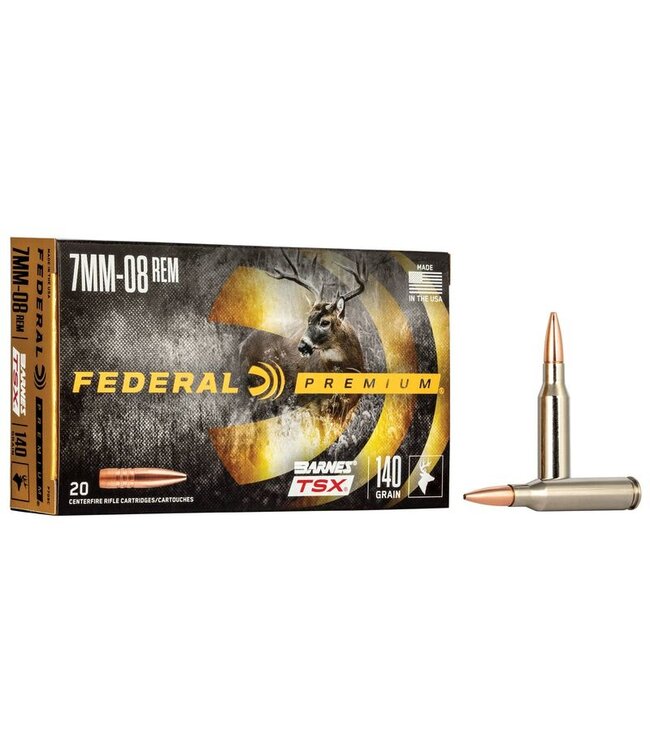 7mm-08 140gr Barnes TSX Tipped