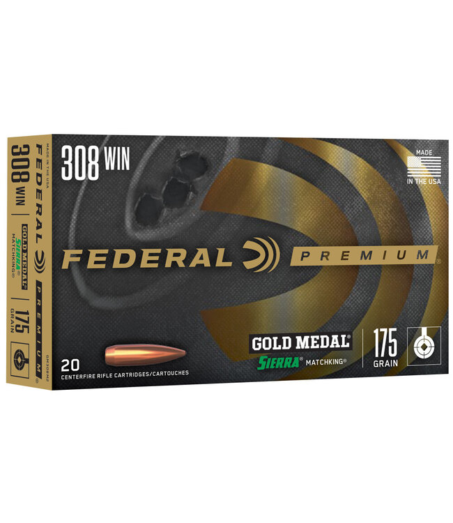 Premium Gold Medal 308 Win 175gr Sierra Match