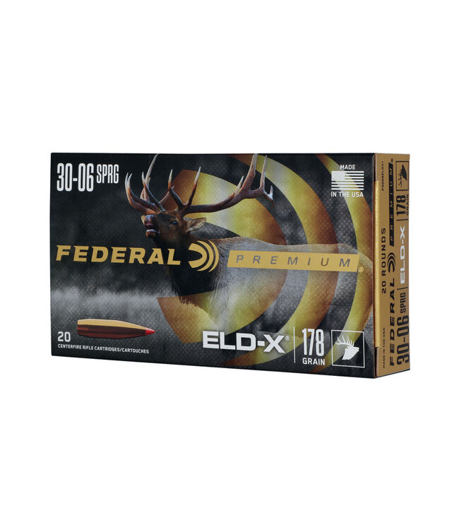 Premium ELD-X Ammunition 30-06 SPRG 178gr ELD-X