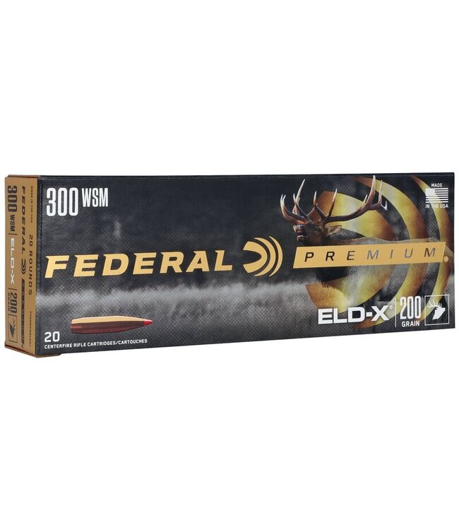 Premium ELD-X Ammunition 300 WSM - 200gr ELD-X
